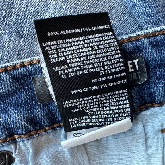 Kut From The Kloth Womens 18 Shorts Gidget Fray Short Distressed Denim Jean - Picture 6 of 7